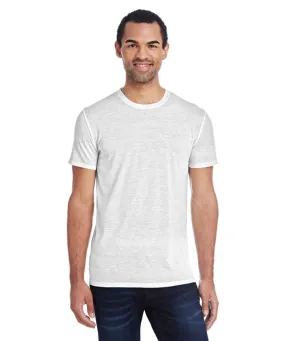 104A - Threadfast Apparel Mens Blizzard Jersey Short Sleeve T-Shirt | White Blizzard