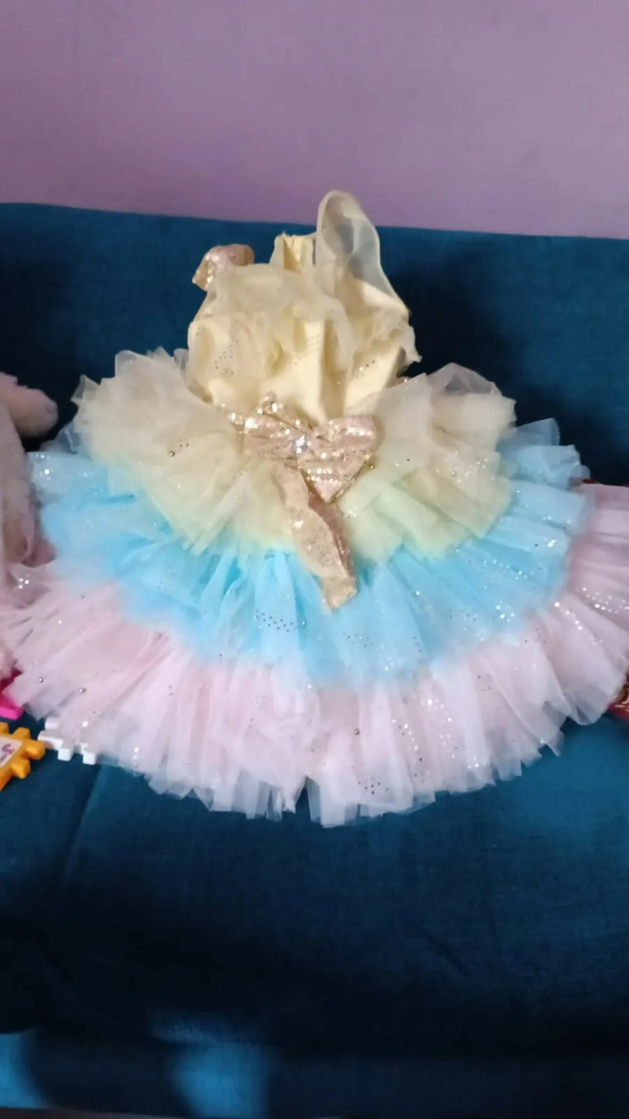 1st Birthday Baby Girl Beautiful Dress/Frock/ barbie doll dress for your baby girl