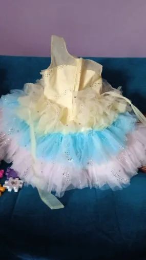 1st Birthday Baby Girl Beautiful Dress/Frock/ barbie doll dress for your baby girl