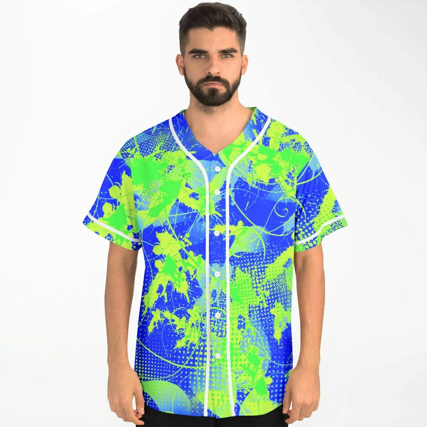 90s Summer Vibes Baseball Jersey