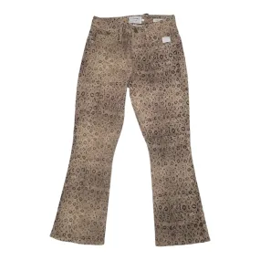 Animal Print Jeans Boot Cut Frame, Size 2