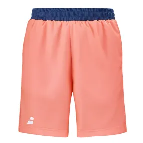 Babolat Play Boy Short - Fluro Strike/Estate Blue