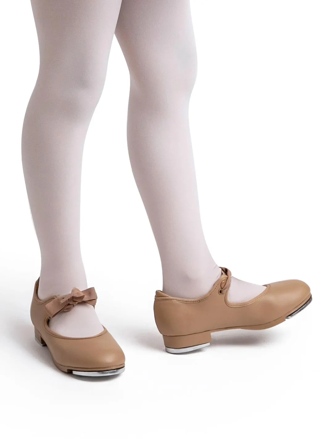 CAPEZIO 356C CARAMEL SHUFFLE TAP SHOE