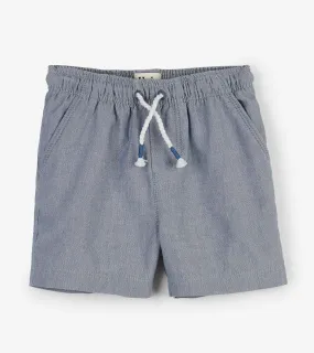 Chambray Pull-On Short