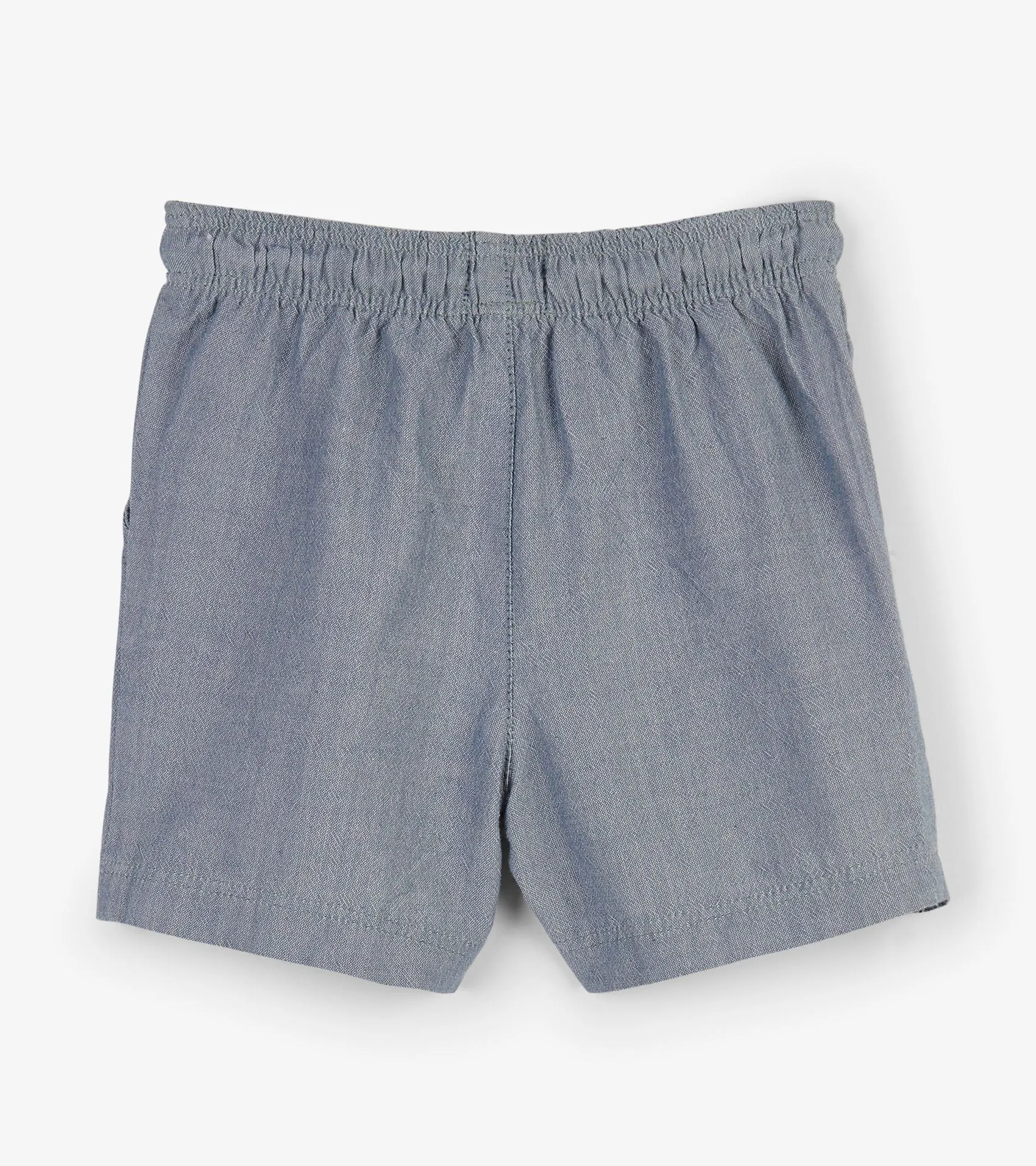 Chambray Pull-On Short