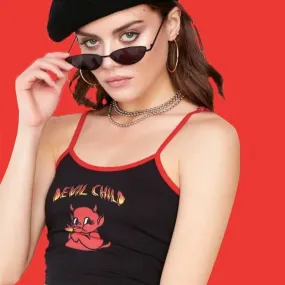 DEVIL CHILD CROP TOP