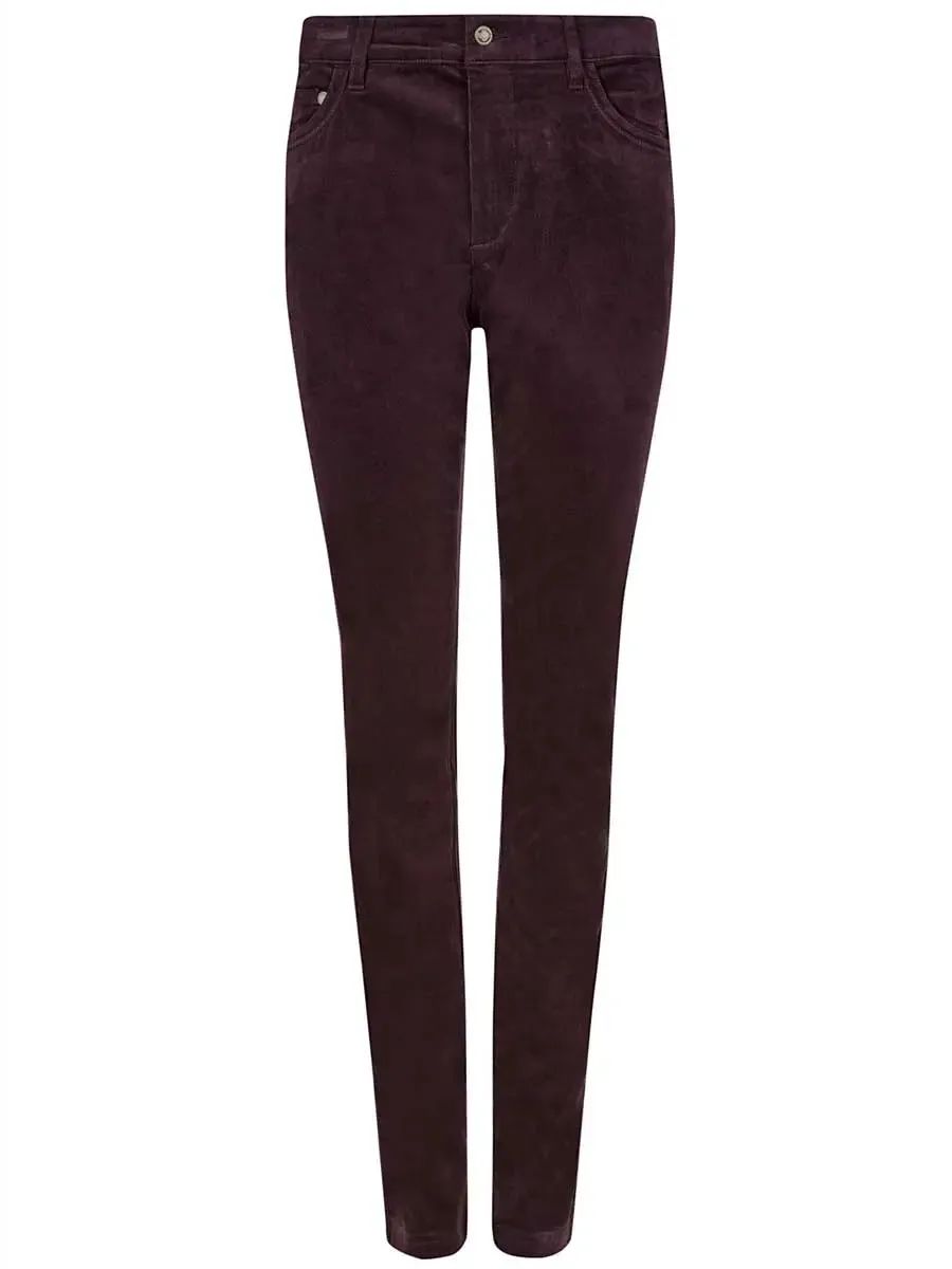 DUBARRY Honeysuckle Ladies Skinny Pincord Jeans - Plum