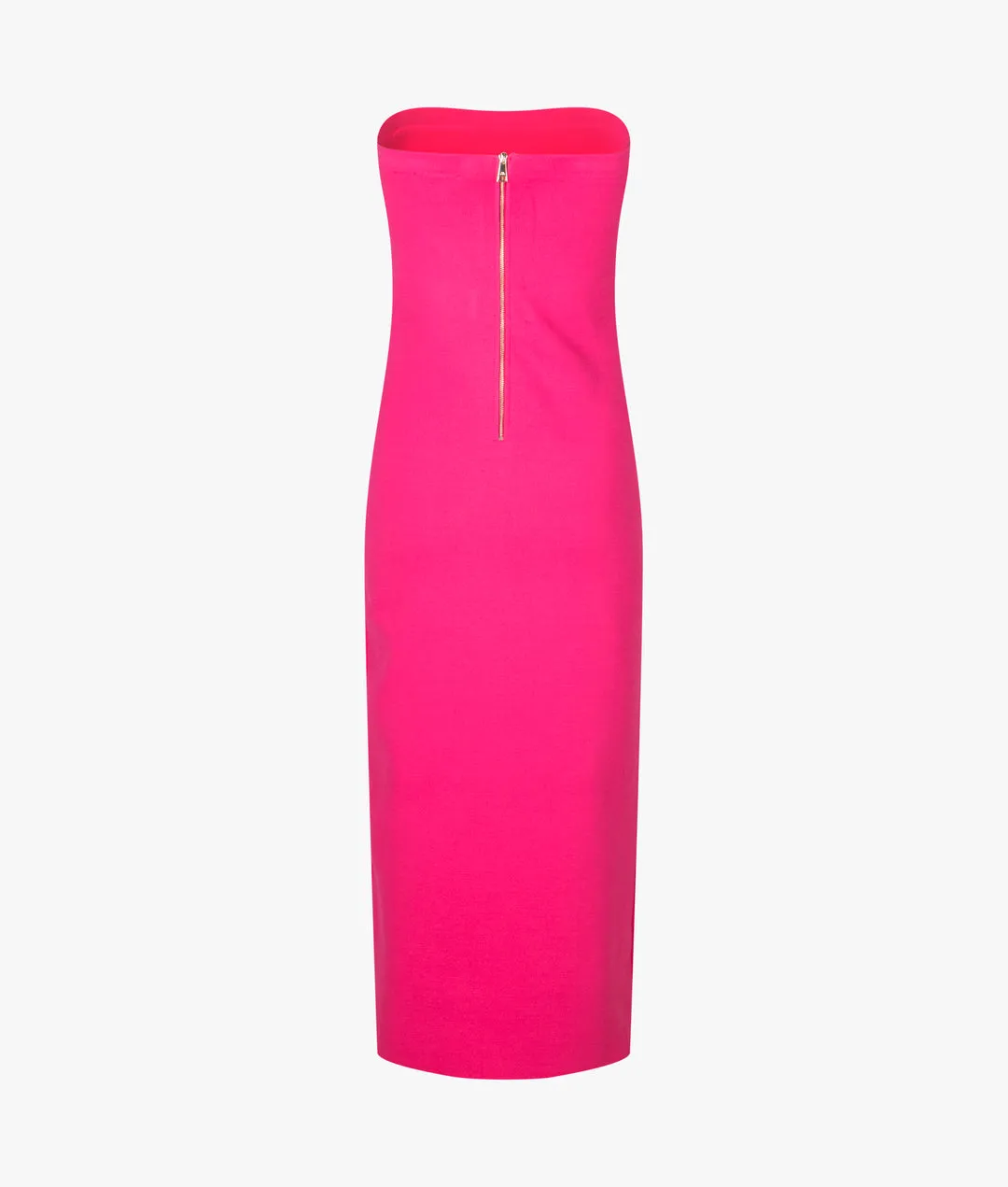 Jesian Bardot midi dress Brt-Pink