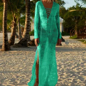 Knitted Beach Cover up dress