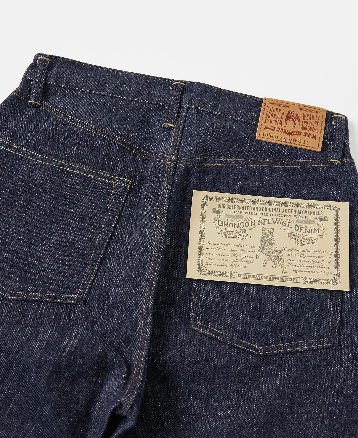 Lot 801XX 1950s Vintage Selvedge Denim Jeans