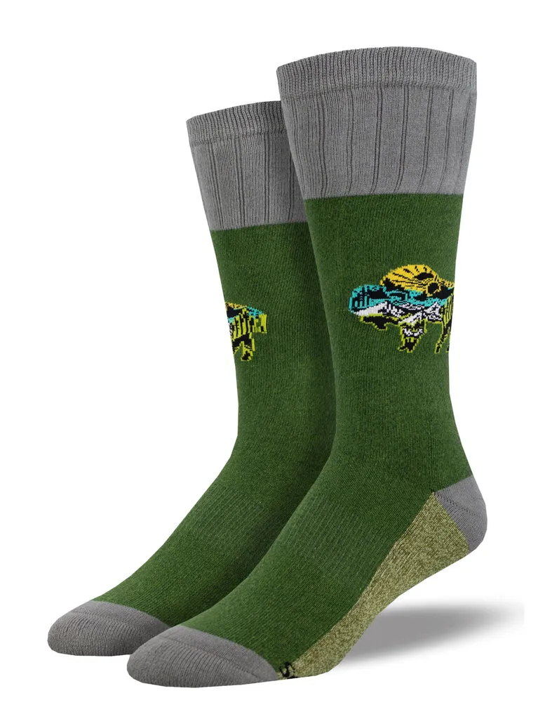 Men's Outlands Buffalo Range Socks