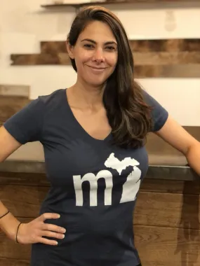 mi Women's V-neck T