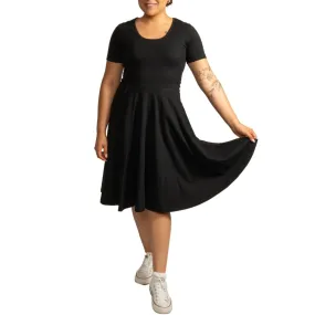 Onyx Twirl Dress