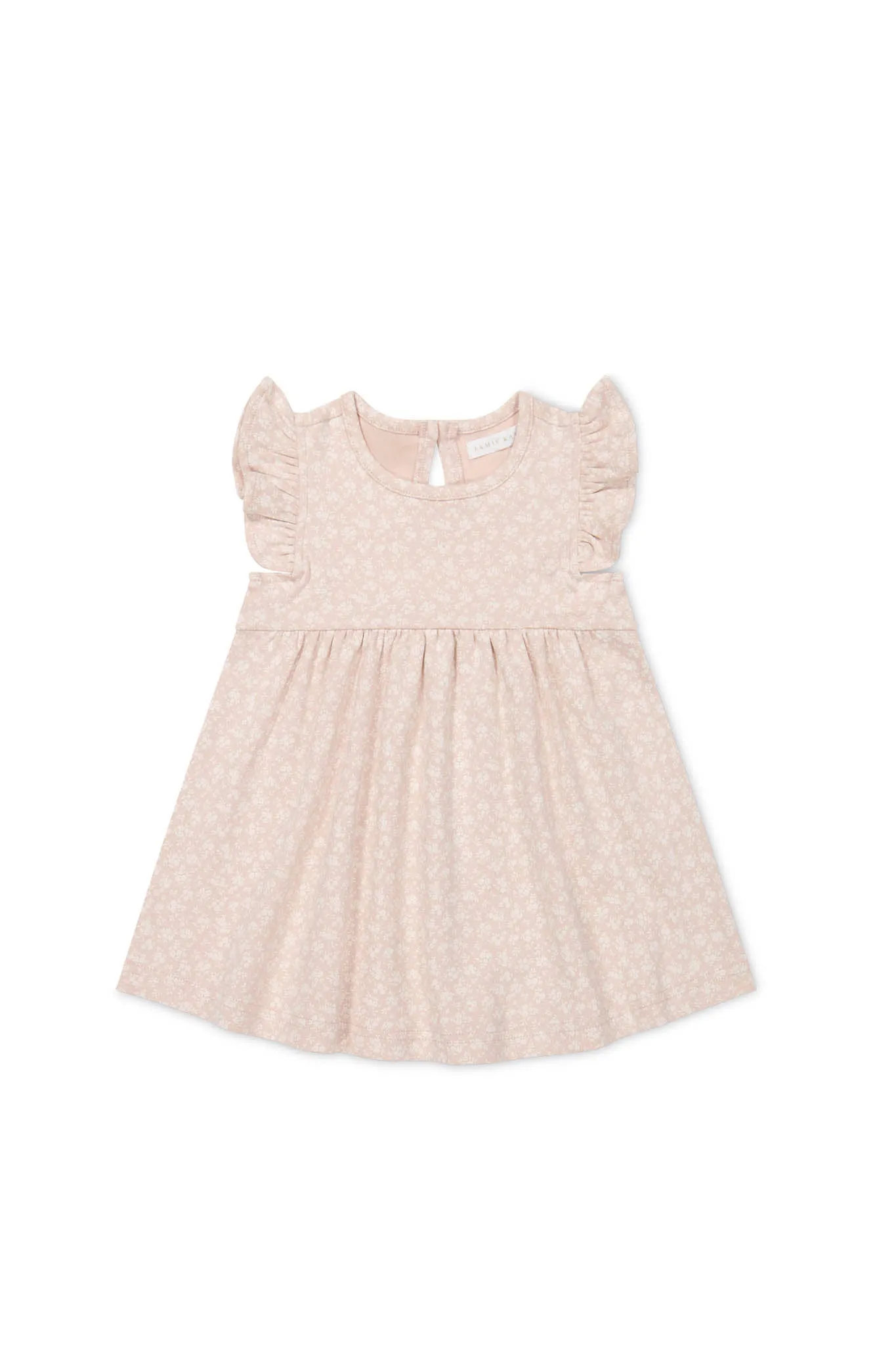 Organic Cotton Ada Dress - Rosalie Field Rose