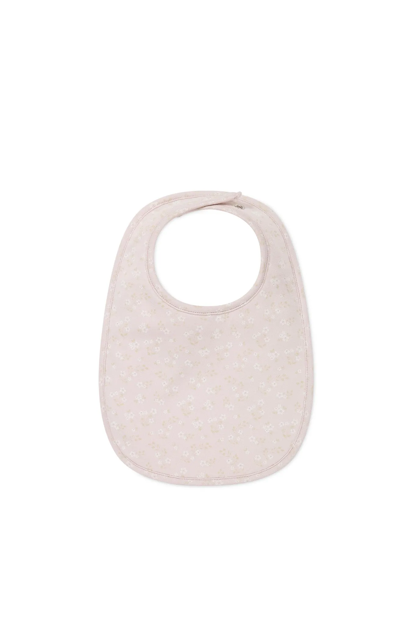 Organic Cotton Bib - Addie Lilac