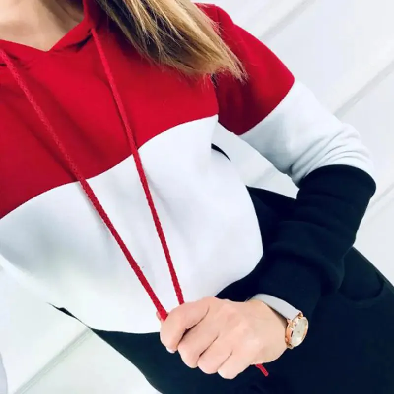 Women's Hooded Suit Tracksuit Two-piece