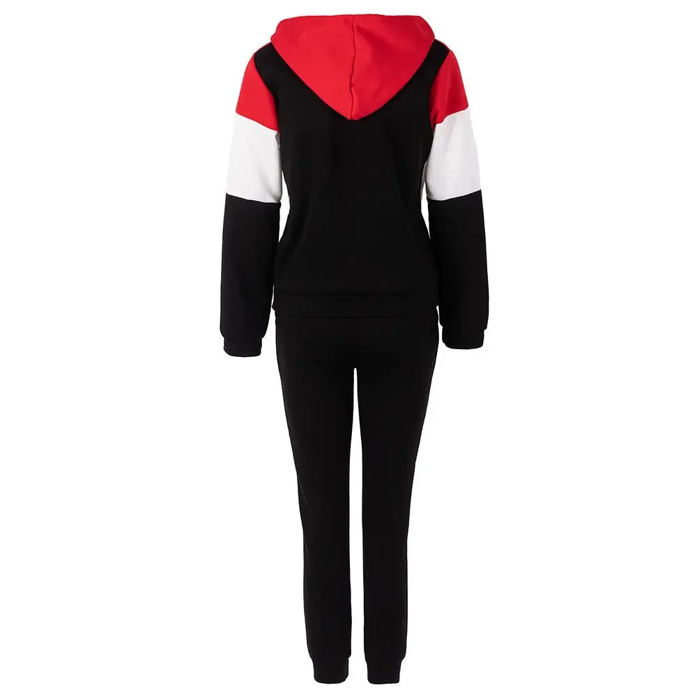 Women's Hooded Suit Tracksuit Two-piece